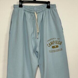 Camp High Track Pant jogger light blue small sweatpants rare logo sweatpant
